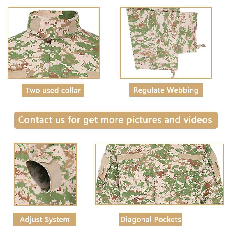 detalhes do uniforme militar