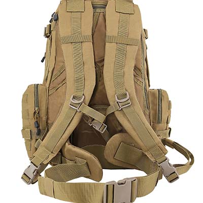 Alças de ombro e cintura para mochila tática