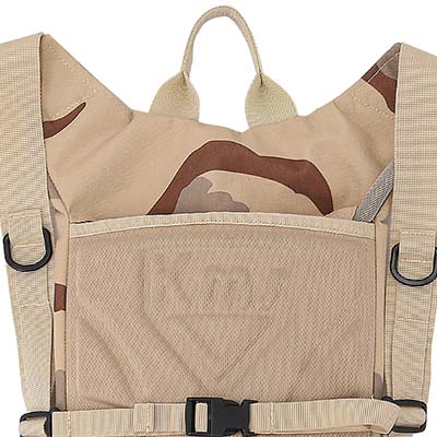 mochila de hidratação militar de volta