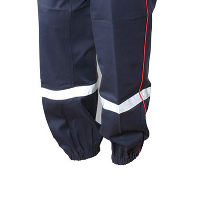 pernas de calça de bombeiro
