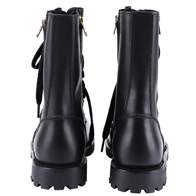 Botas de bombeiro de couro cano alto