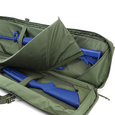 Divisor removível acolchoado de 40 polegadas estojo de rifle