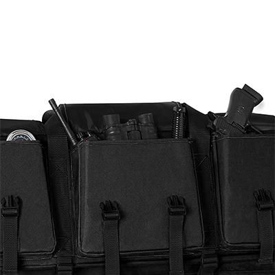 Bolsa de rifle para AR 15 três bolsos frontais grandes