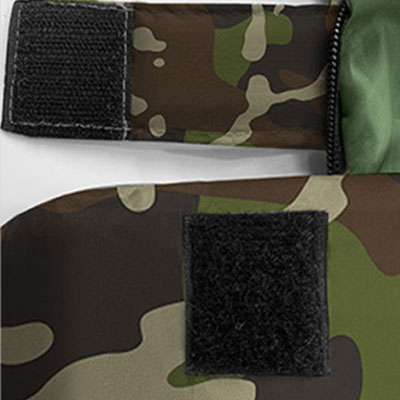 Velcro de qualidade do saco de dormir do exército