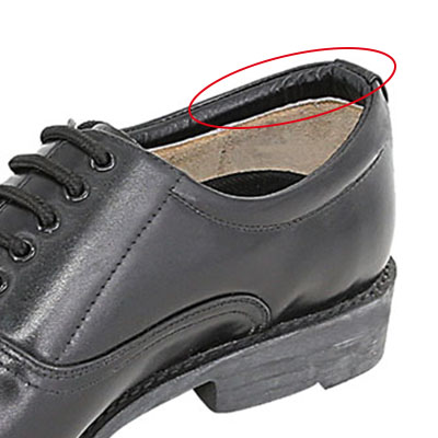 Sapatos de oficial Forro de couro premium