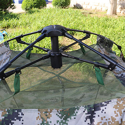 Design de função de automação de tenda militar