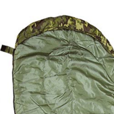 design com capuz de saco de dormir militar