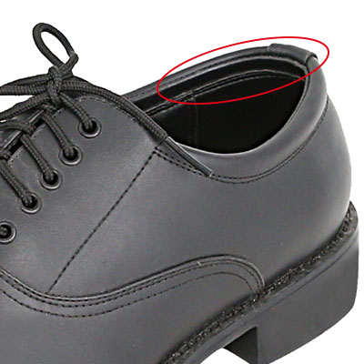 Sapatos de oficial militar Forro de couro premium