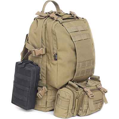 Bolsa Molle Webbing Compatível com Mochila Tática