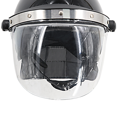 Protetor facial para PC do capacete anti-motim