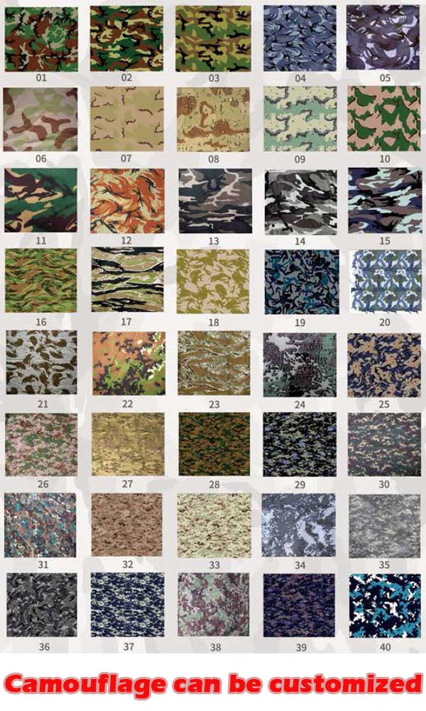 Camuflagem ACU personalizável