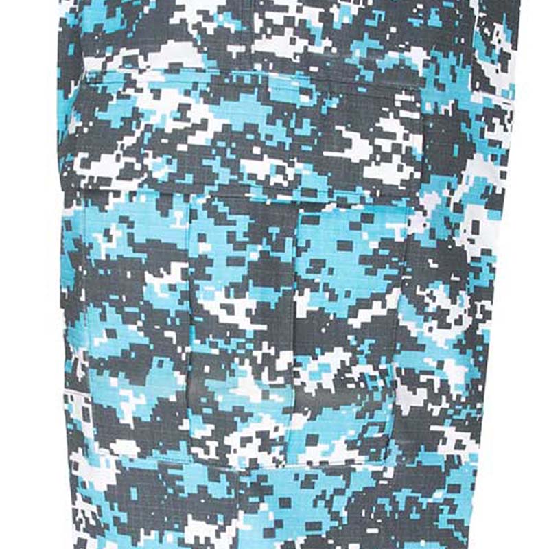Bolso tridimensional do uniforme de combate