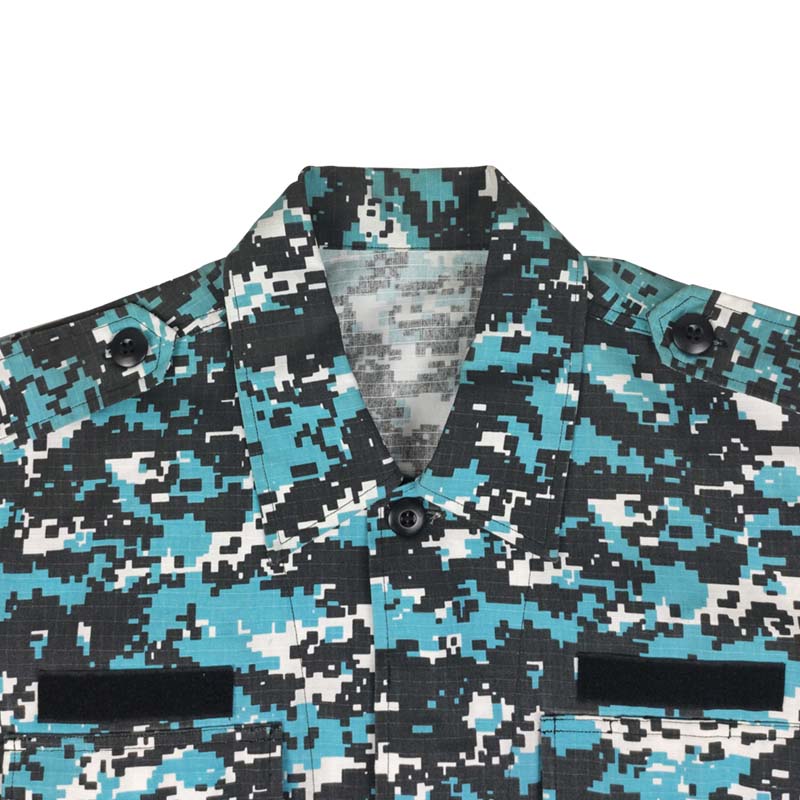 Uniforme de combate BDU gola de lapela