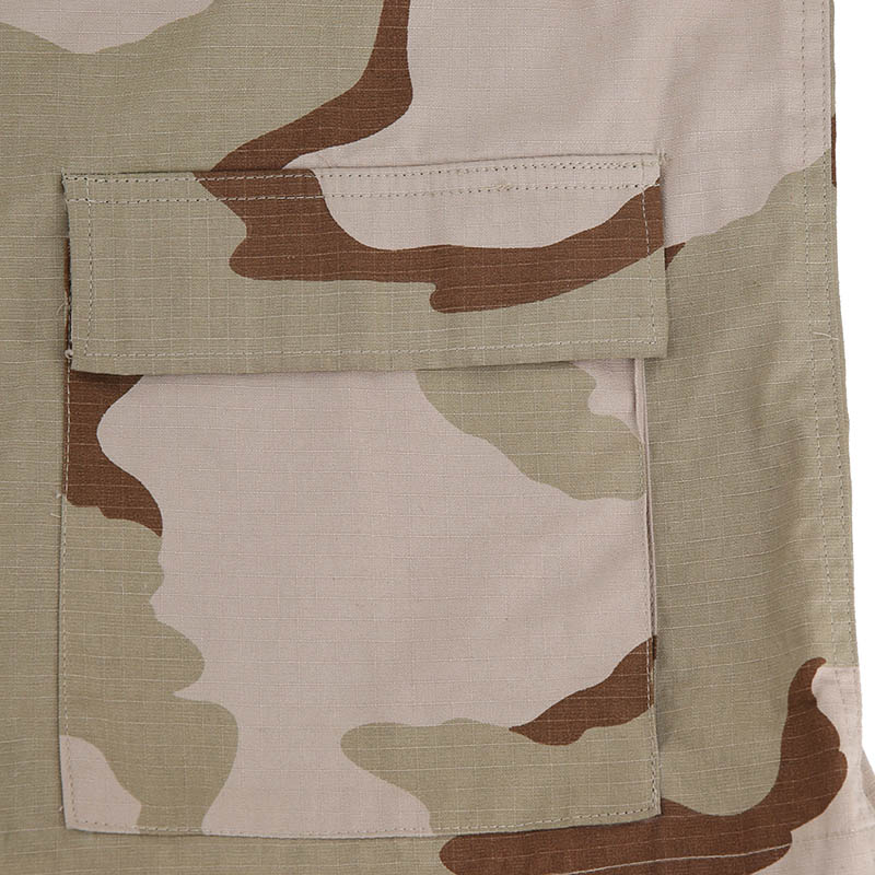 Bolsos frontais BDU uniformes do exército