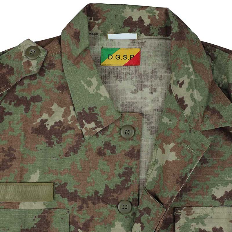 Uniforme de combate BDU gola de lapela