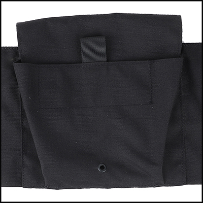 Bolso lateral combinado para porta-pratos para pratos de 6" x 6"