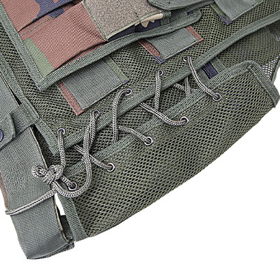 Colete de assalto tático design de tamanho de cintura ajustável