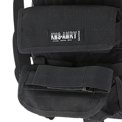 Bolsas multifuncionais para colete tático de segurança
