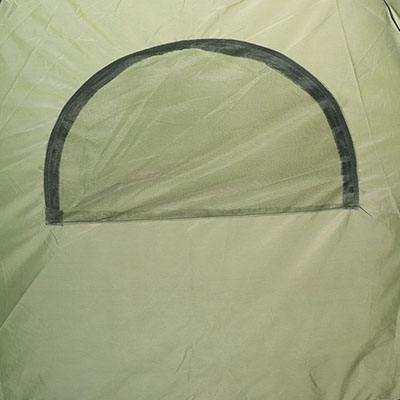 Projeto de janela humanizada para barraca de acampamento militar
