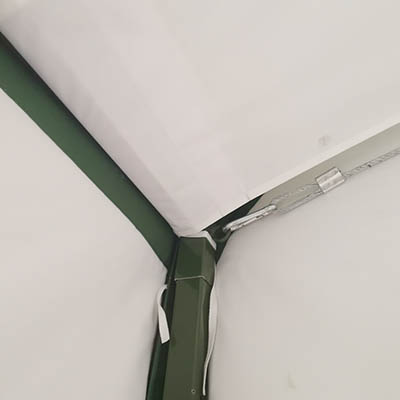 Projeto de reforço interno da estrutura da barraca do exército