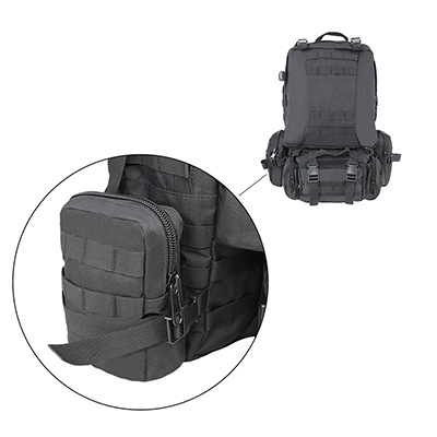 Mochila destacável lateral