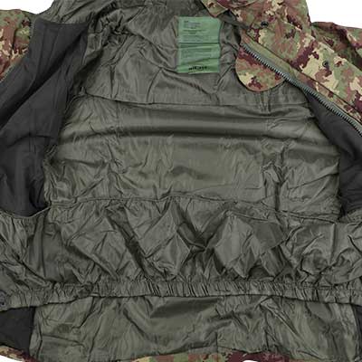 Forro respirável de poliéster blusão do exército