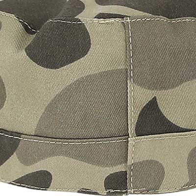 Costura de chapéu do exército apertada