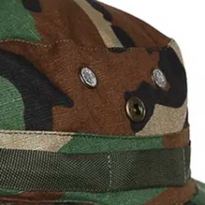 Chapéu Boonie militar com orifício respirável