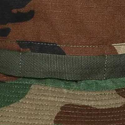 Chapéu militar Boonie com rede multifuncional