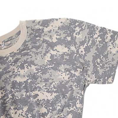 Camiseta do Exército Camisa de gola redonda