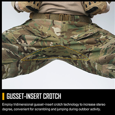 Calça Tática G3 Combat Stretch Diamond com reforço na virilha