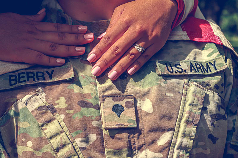 uniforme de camuflagem do exército