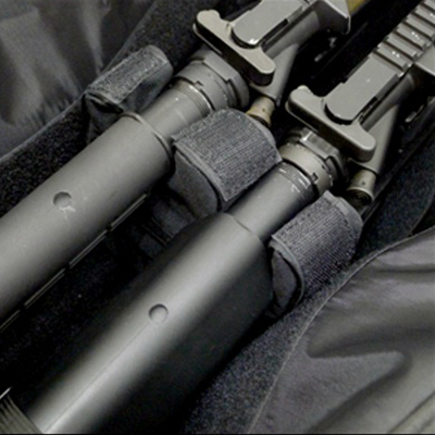 Estojo duplo para armas acomoda 2 rifles
