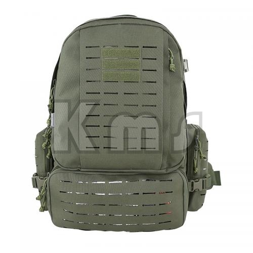 Laser-Cut MOLLE Olive Green Military Backpack